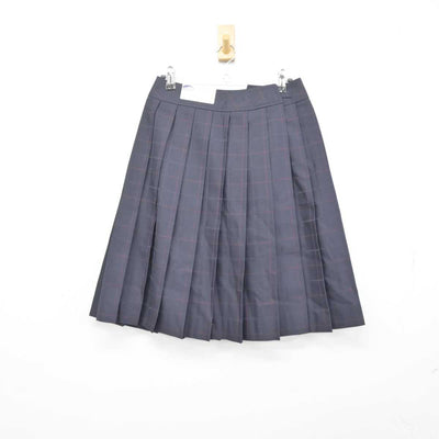 【中古】宮城県 宮城学院中学校 女子制服 3点 (シャツ・ニットベスト・スカート) sf041100