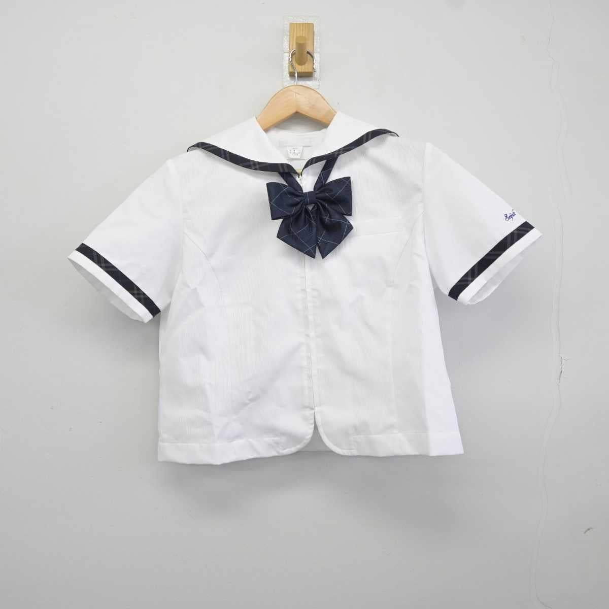 【中古】愛知県 星城高等学校 女子制服 3点 (セーラー服・スカート) sf041110