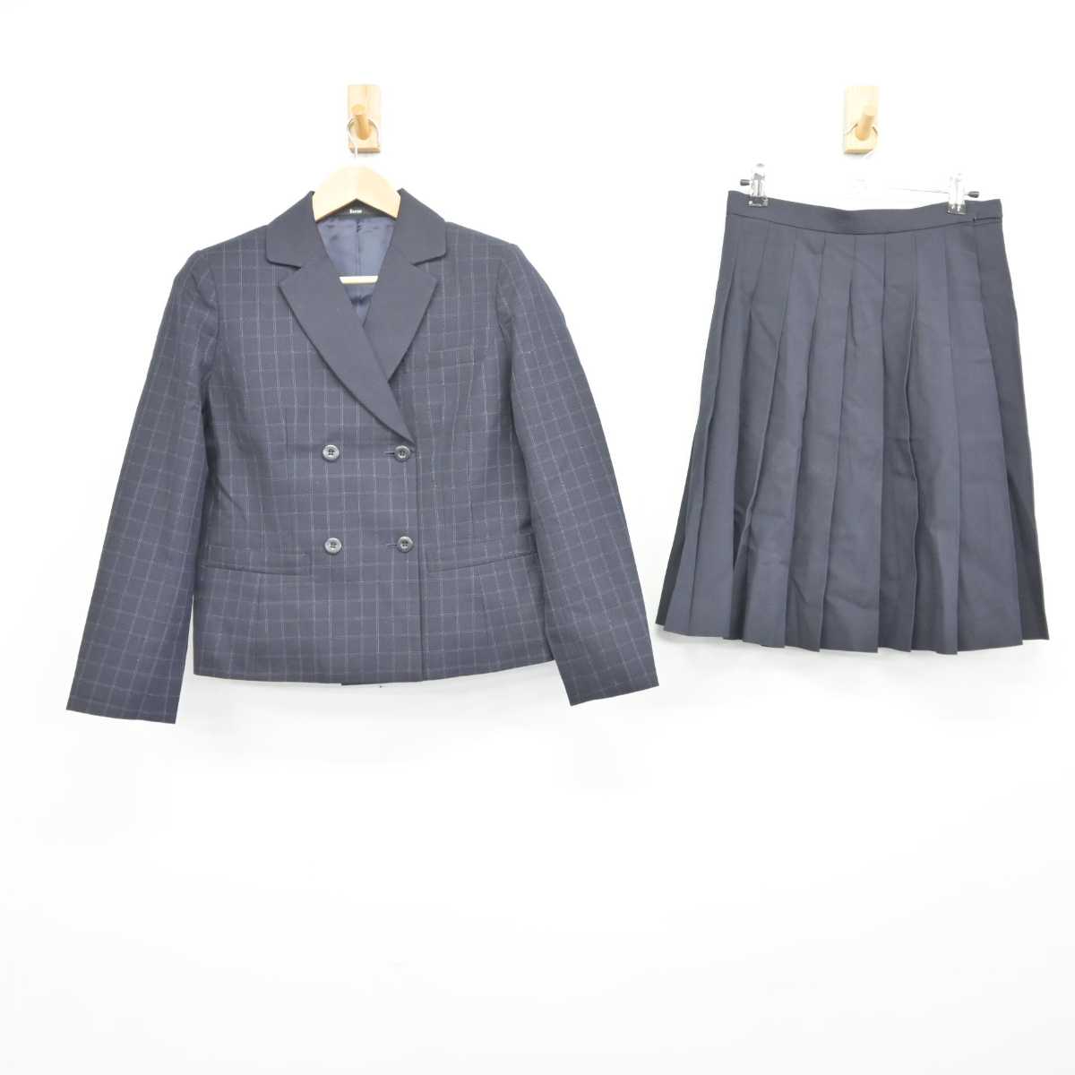 【中古】東京都 三輪田学園高等学校/旧モデル 女子制服 3点 (ブレザー・スカート) sf041117