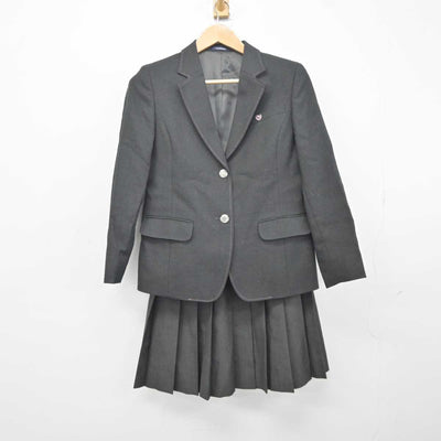 【中古】兵庫県 兵庫大学附属須磨ノ浦高等学校 女子制服 2点 (ブレザー・スカート) sf041124