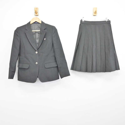 【中古】兵庫県 兵庫大学附属須磨ノ浦高等学校 女子制服 2点 (ブレザー・スカート) sf041124