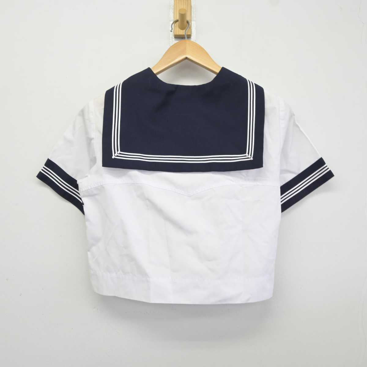 【中古】東京都 豊島岡女子学園中学高等学校 女子制服 2点 (セーラー服) sf041126