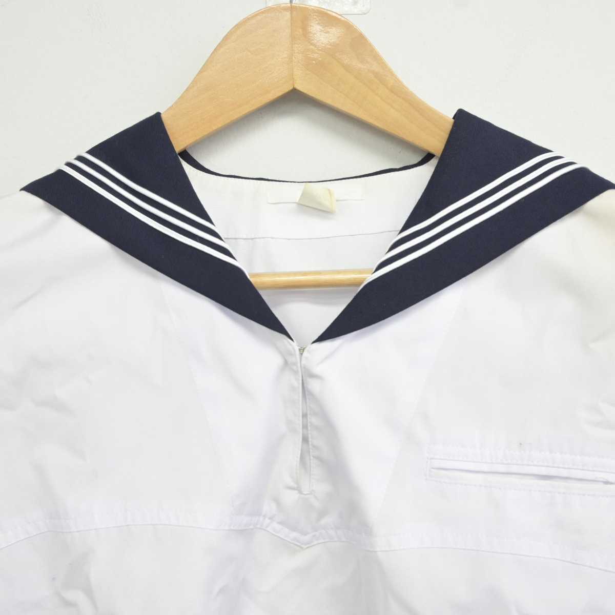 【中古】東京都 豊島岡女子学園中学高等学校 女子制服 2点 (セーラー服) sf041126