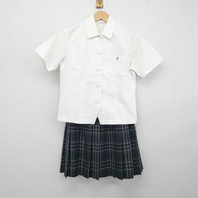 【中古】東京都 文京学院女子高等学校 女子制服 2点 (シャツ・スカート) sf041133