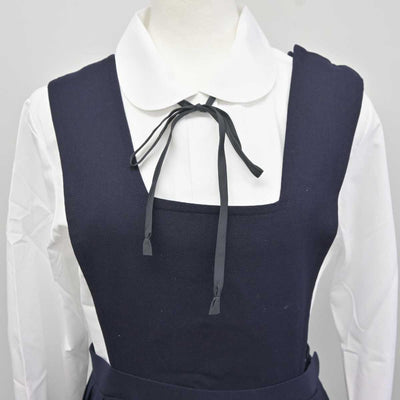 【中古】東京都 和洋九段女子中学校高等学校 女子制服 5点 (ブレザー・シャツ・ジャンパースカート) sf041140