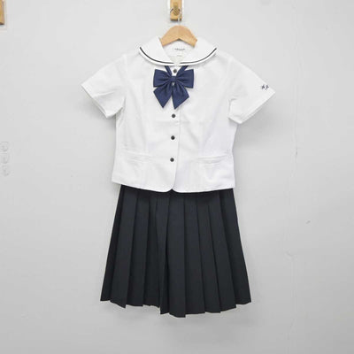 【中古】東京都 和洋九段女子中学校高等学校 女子制服 4点 (シャツ・スカート) sf041141