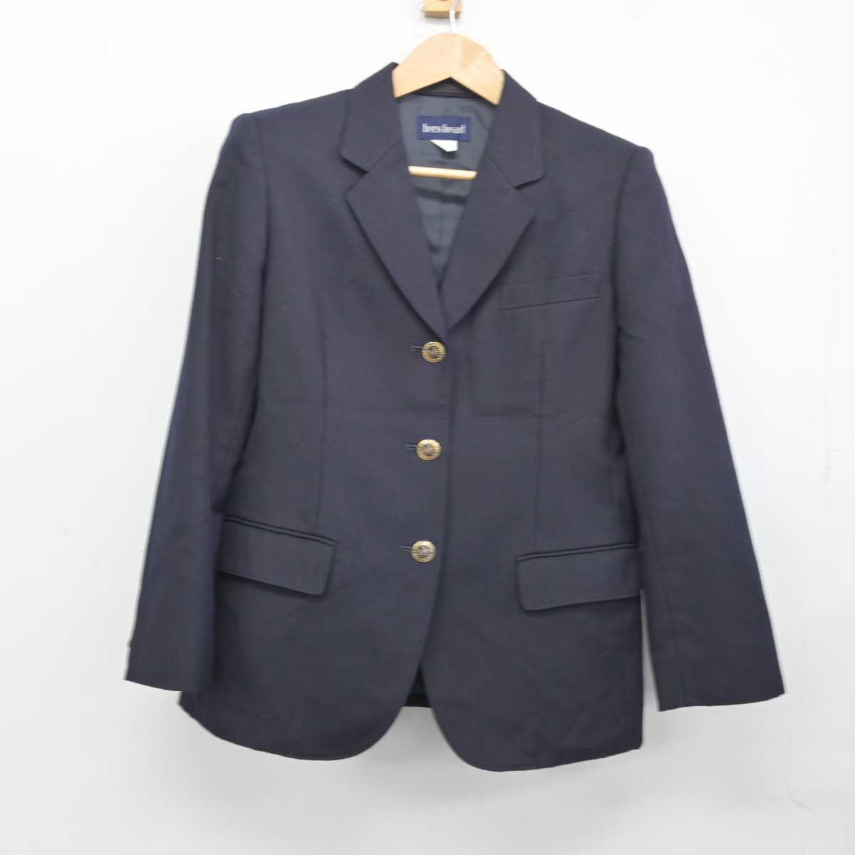 【中古】山口県 新南陽高等学校 女子制服 4点 (ブレザー・シャツ・スカート) sf041145