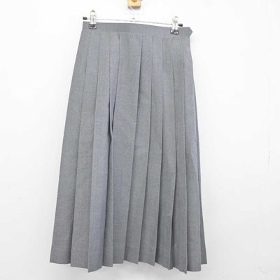 【中古】埼玉県 川口市立青木中学校 女子制服 3点 (ニットベスト・シャツ・スカート) sf041147