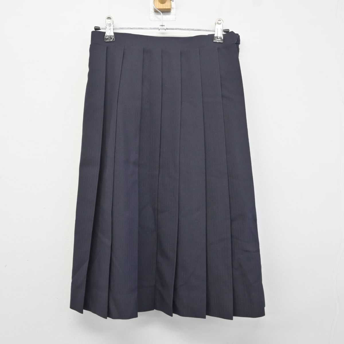 【中古】静岡県 熱海市立熱海中学校 女子制服 3点 (セーラー服・スカート) sf041165