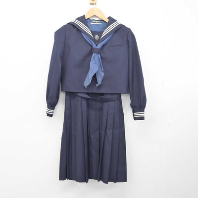 【中古】東京都 北区立赤羽岩淵中学校/旧制服 女子制服 3点 (セーラー服・ジャンパースカート) sf041167