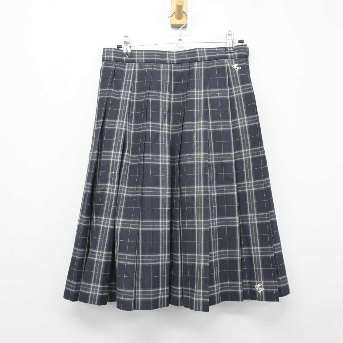 【中古】秋田県 秋田北鷹高等学校 女子制服 2点 (ブレザー・スカート) sf041169