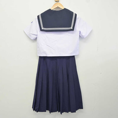 【中古】秋田県 北秋田市立森吉中学校 女子制服 2点 (セーラー服・スカート) sf041171