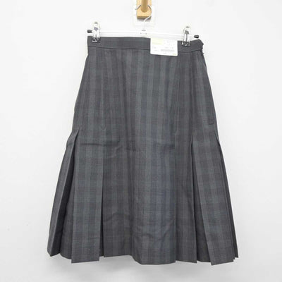 【中古】静岡県 聖隷クリストファー高等学校 女子制服 3点 (ニットベスト・シャツ・スカート) sf041172