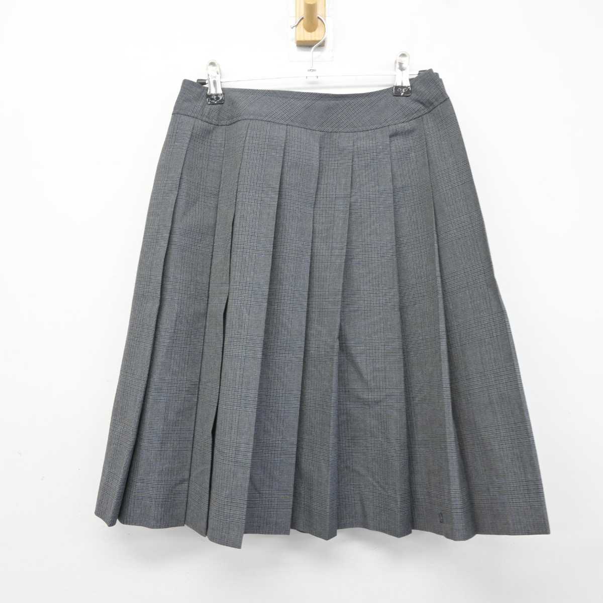 【中古】大阪府 芥川高等学校 女子制服 3点 (シャツ・スカート) sf041185