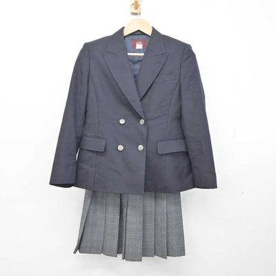 【中古】神奈川県 横浜南陵高等学校 女子制服 3点 (ブレザー・スカート・スカート) sf041193