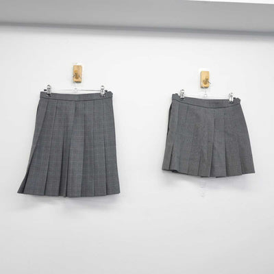 【中古】神奈川県 横浜南陵高等学校 女子制服 3点 (ブレザー・スカート・スカート) sf041193