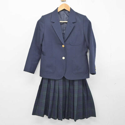 【中古】神奈川県 久木中学校 女子制服 2点 (ブレザー・スカート) sf041194