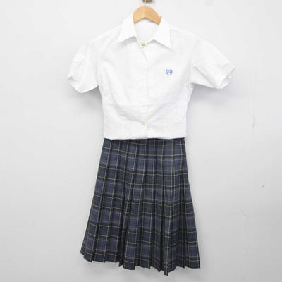 【中古】東京都 昭和女子大学附属高等学校 女子制服 4点 (シャツ・スカート) sf041205