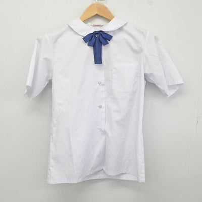 【中古】福岡県 学業院中学校 女子制服 3点 (シャツ・ジャンパースカート) sf041220