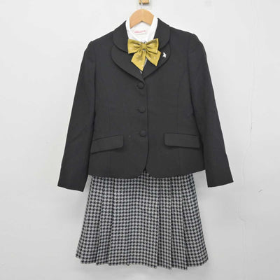 【中古】京都府 光華高等学校 女子制服 6点 (ブレザー・ニット・シャツ・スカート) sf041234