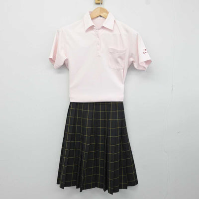 【中古】京都府 光華高等学校 女子制服 3点 (シャツ・スカート) sf041235