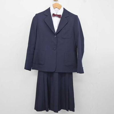 【中古】山梨県 甲府第一高等学校 女子制服 4点 (ブレザー・シャツ・ジャンパースカート) sf041237