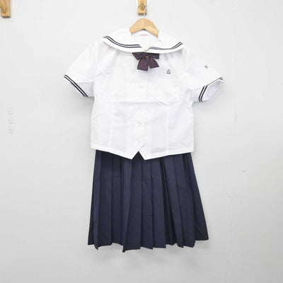 【中古】岩手県 南城中学校 女子制服 3点 (セーラー服・スカート) sf041242