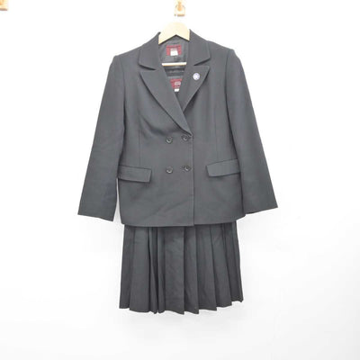 【中古】埼玉県 不動岡高等学校 女子制服 3点 (ブレザー・ジャンパースカート) sf041252