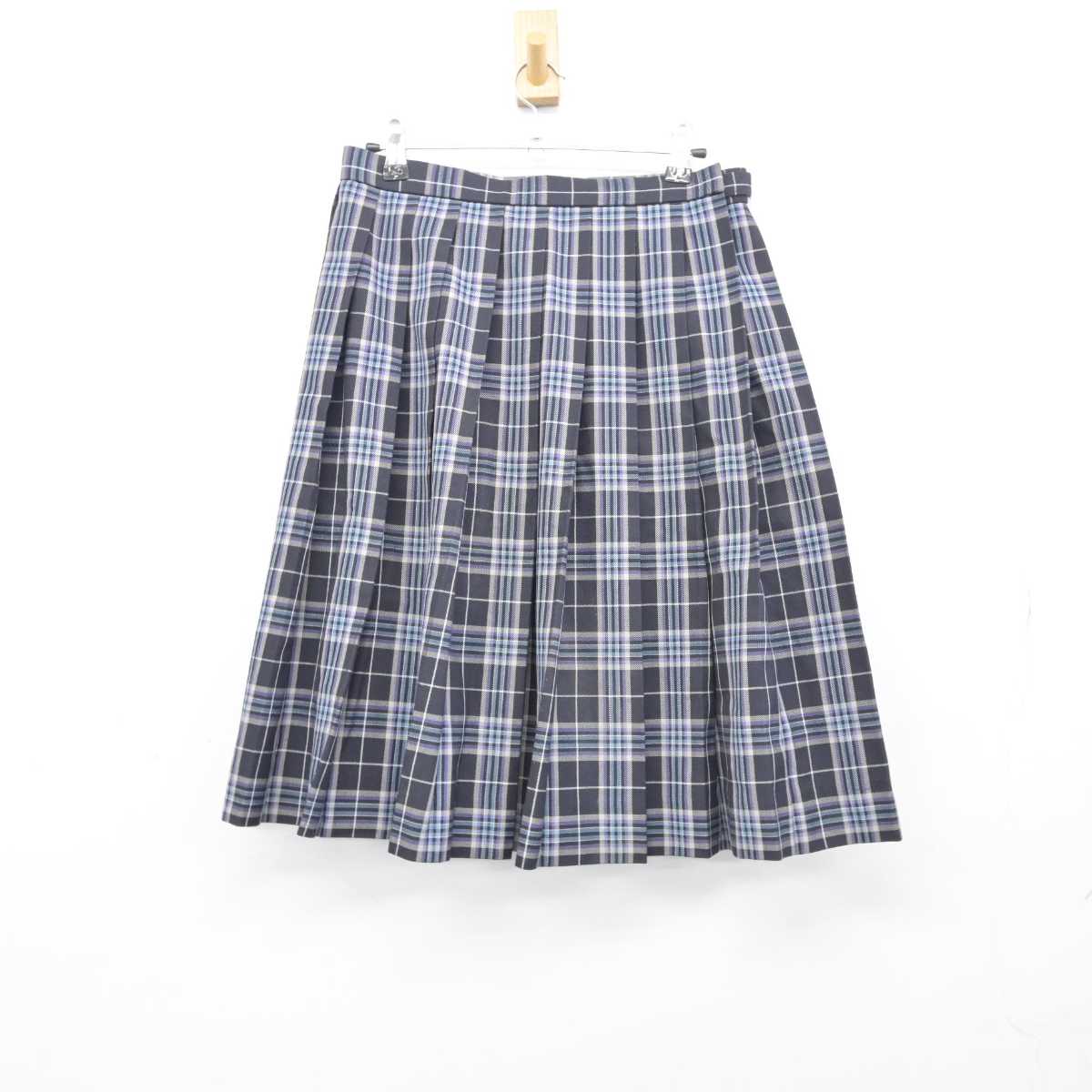 【中古】宮城県 利府中学校 女子制服 2点 (ブレザー・スカート) sf041269