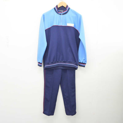 【中古】新潟県 越路中学校 女子制服 2点 (ジャージ 上・ジャージ 下) sf041276