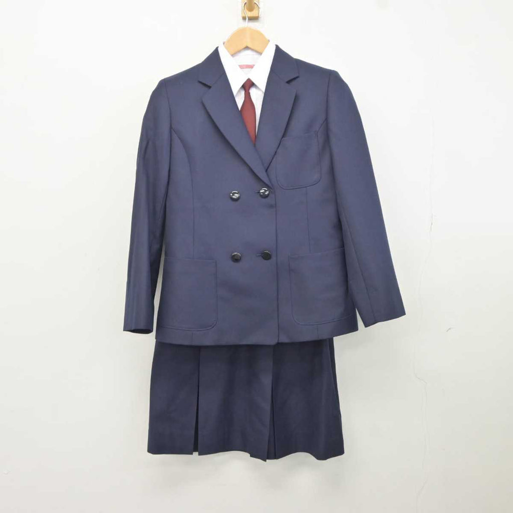 中古】新潟県 越路中学校 女子制服 4点 (ブレザー・シャツ 中古】新潟県 越路中学校 女子制服 4点 (ブレザー・シャツ