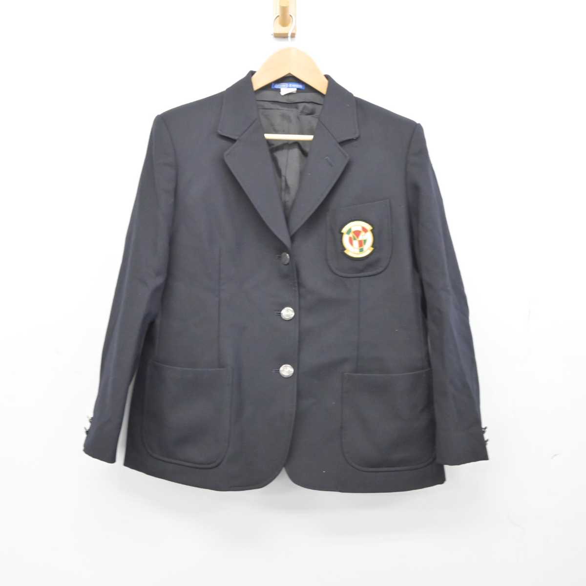 【中古】東京都 朋優学院高等学校 女子制服 3点 (ブレザー・スカート) sf041278