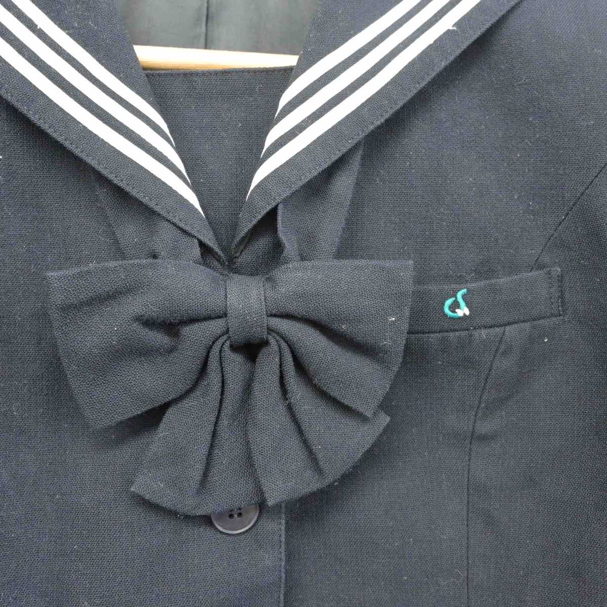 【中古】東京都 大田桜台高等学校 女子制服 2点 (セーラー服) sf041296