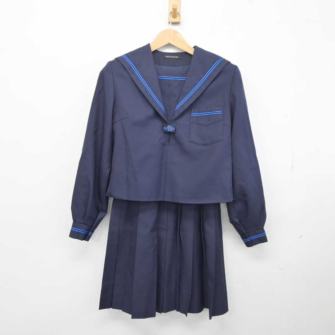 中古】大阪府 交野市立第二中学校 女子制服 2点 (セーラー服・スカート) sf041309 | 中古制服通販パレイド