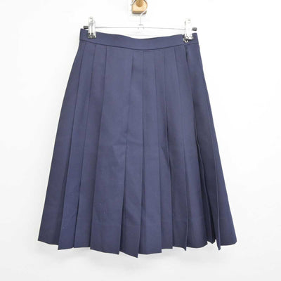 【中古】大阪府 交野市立第二中学校 女子制服 2点 (セーラー服・スカート) sf041309