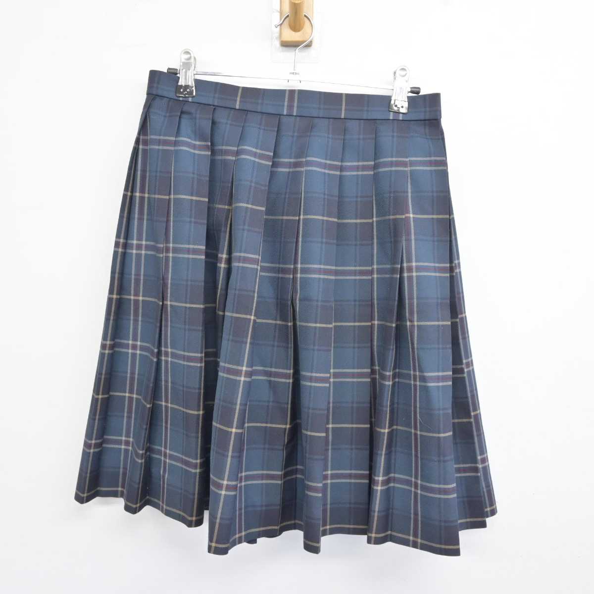 【中古】大阪府 枚方市立なぎさ高等学校 女子制服 4点 (ブレザー・シャツ・スカート) sf041311