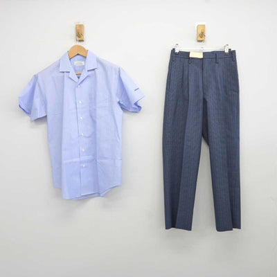 【中古】佐賀県 北陵高等学校 男子制服 2点 (シャツ・ズボン) sf041325