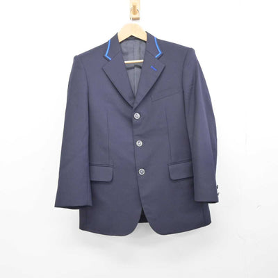 【中古】佐賀県 北陵高等学校 男子制服 4点 (ブレザー・シャツ・ズボン) sf041329