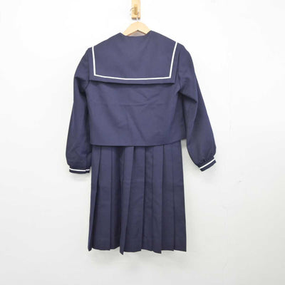 【中古】佐賀県 小城中学校 女子制服 2点 (セーラー服・ジャンパースカート) sf041331