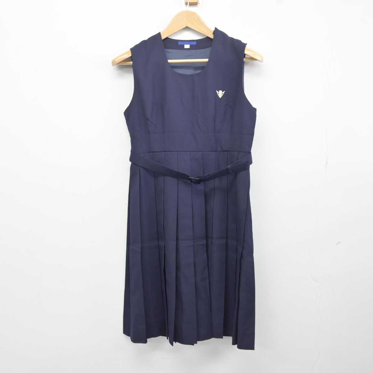 中古】佐賀県 小城中学校 女子制服 2点 (セーラー服・ジャンパースカート) sf041331 | 中古制服通販パレイド