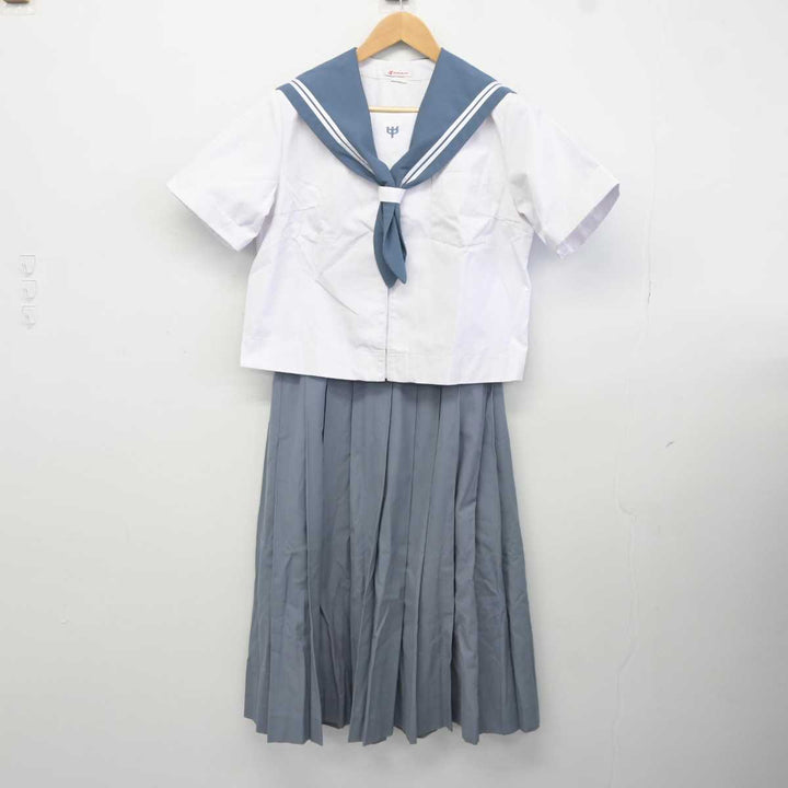 中古】鹿児島県 重富中学校 女子制服 3点 (セーラー服 中古】鹿児島県 重富中学校 女子制服 3点 (セーラー服