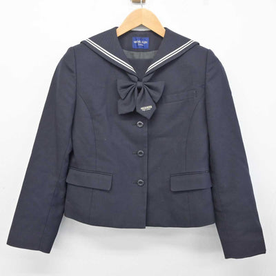 【中古】愛知県 桜花学園高等学校 女子制服 3点 (セーラー服・スカート) sf041361