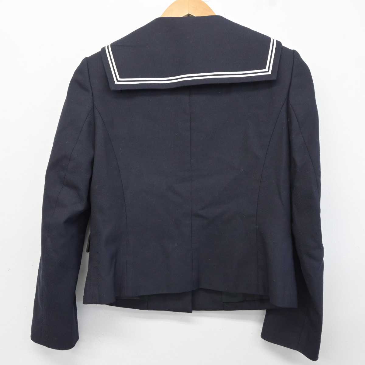 【中古】愛知県 桜花学園高等学校 女子制服 3点 (セーラー服・スカート) sf041361