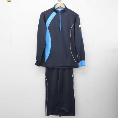 【中古】長崎県 佐世保西高等学校 女子制服 2点 (ジャージ 上・ジャージ 下) sf041372