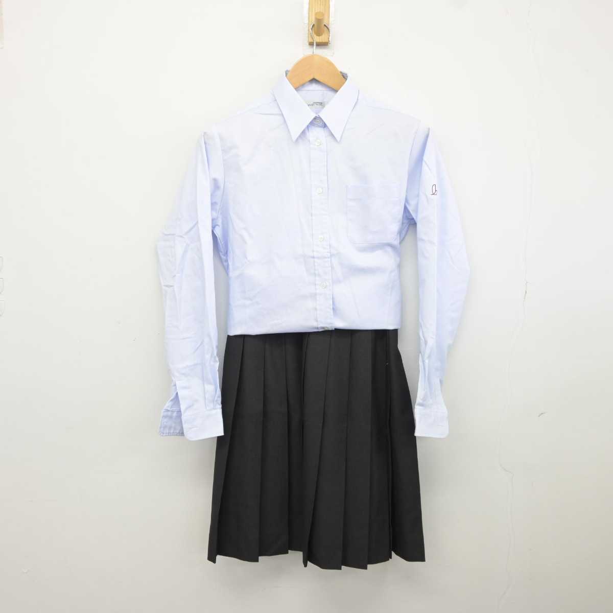 【中古】東京都 潤徳女子高等学校 女子制服 3点 (シャツ・スカート) sf041400