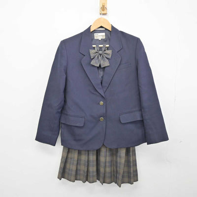 【中古】埼玉県 川口青陵高等学校 女子制服 4点 (ブレザー・スカート) sf041420