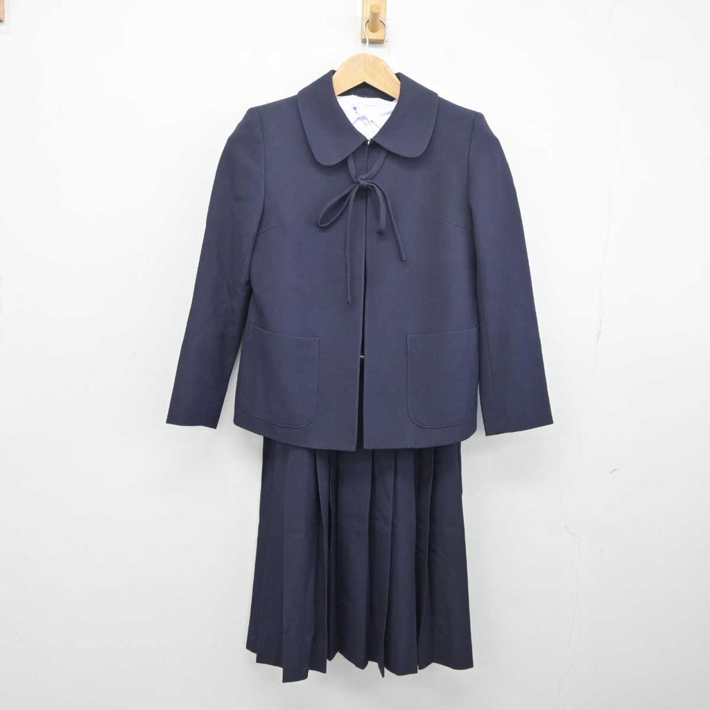 【中古】千葉県 流山市立北部中学校 女子制服 3点 (ブレザー・シャツ・ジャンパースカート) sf041429