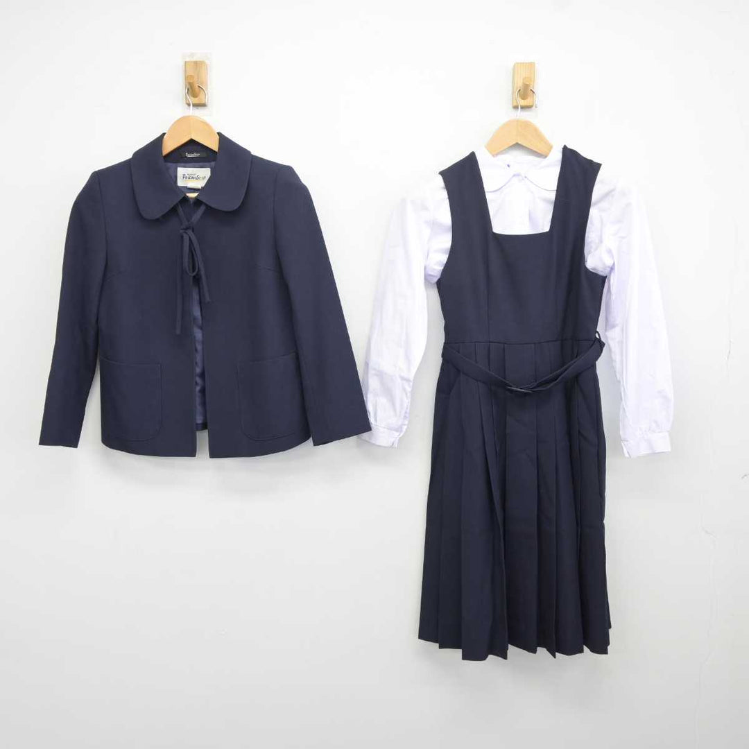 【中古】千葉県 流山市立北部中学校 女子制服 3点 (ブレザー・シャツ・ジャンパースカート) sf041429 | 中古制服通販パレイド