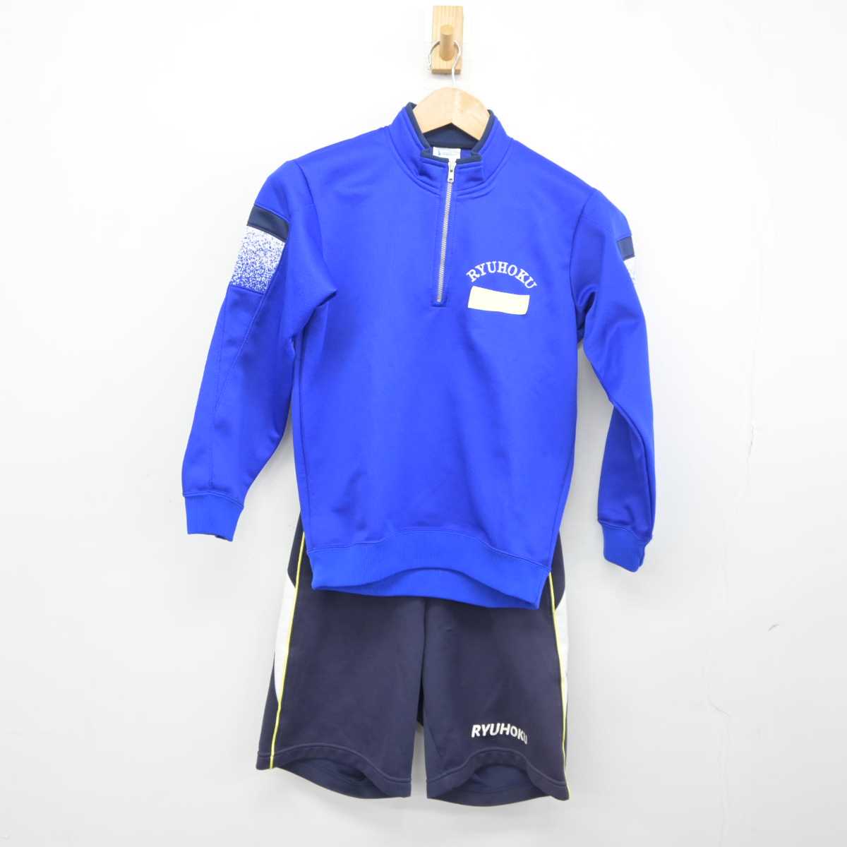 【中古】千葉県 流山市立北部中学校 女子制服 3点 (ジャージ 上・体操服 上・体操服 下) sf041432