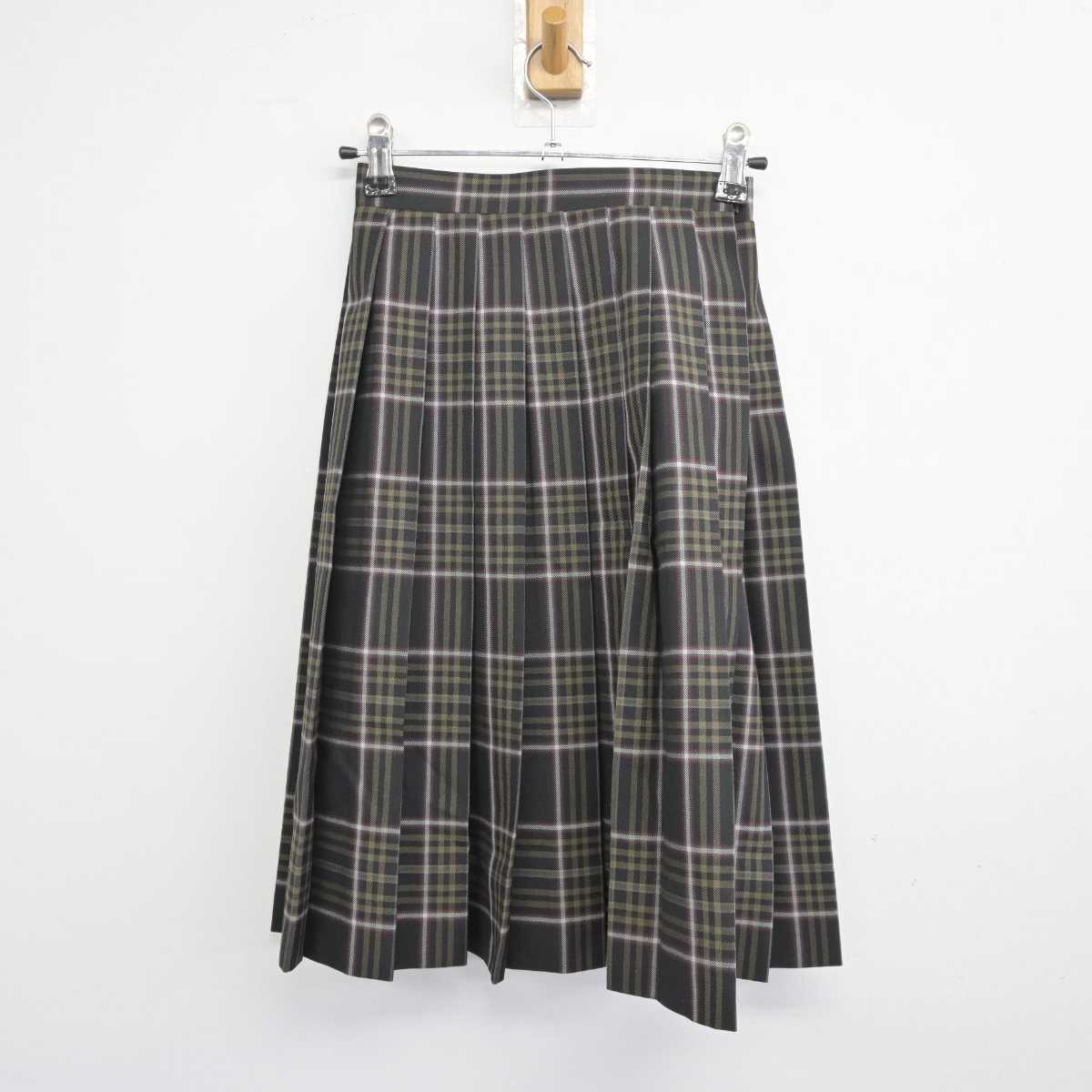 【中古】宮崎県 日向学院中学校 女子制服 4点 (ブレザー・シャツ・スカート) sf041436